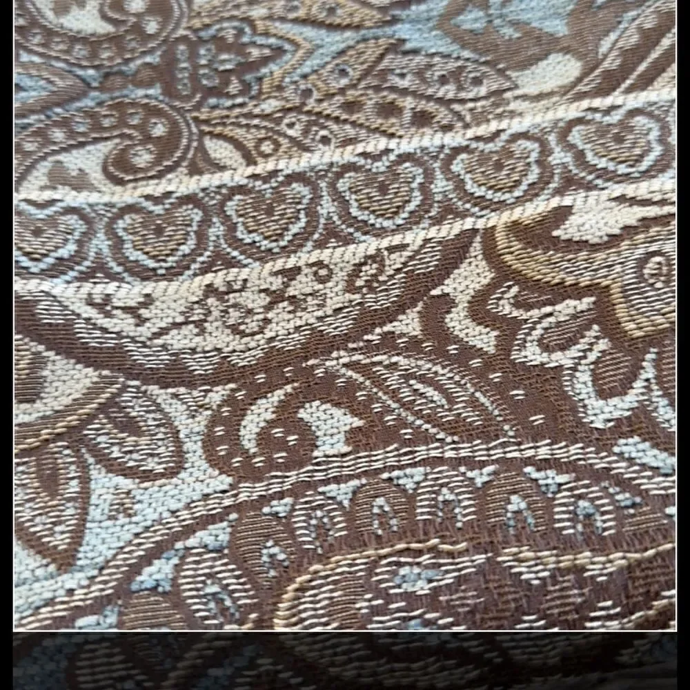 Biltmore Paisley Window Valances (2) 80”x18”